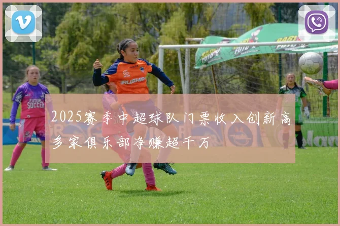2025赛季中超球队门票收入创新高多家俱乐部净赚超千万