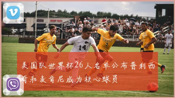 美国队世界杯26人名单公布普利西奇和麦肯尼成为核心球员